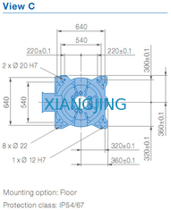 Đã sử dụng cánh tay robot 4 trục YASKAWA MPL160-100 II Máy chọn và đặt 100kg Trọng tải 3159mm Cánh tay robot công nghiệp