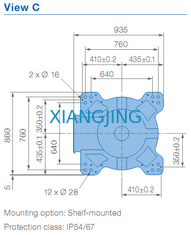 GP400R Robot Yaskawa được sử dụng để chọn và đặt 400kg Robot cánh tay 3518mm