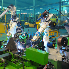 Cánh tay robot được sử dụng công nghiệp 6 trục Robot hàn Tig với mỏ hàn Otc