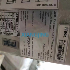 6700-205 / 2.8 Robot ABB đã qua sử dụng công nghiệp Tải trọng 205kg với mặt dây chuyền tủ